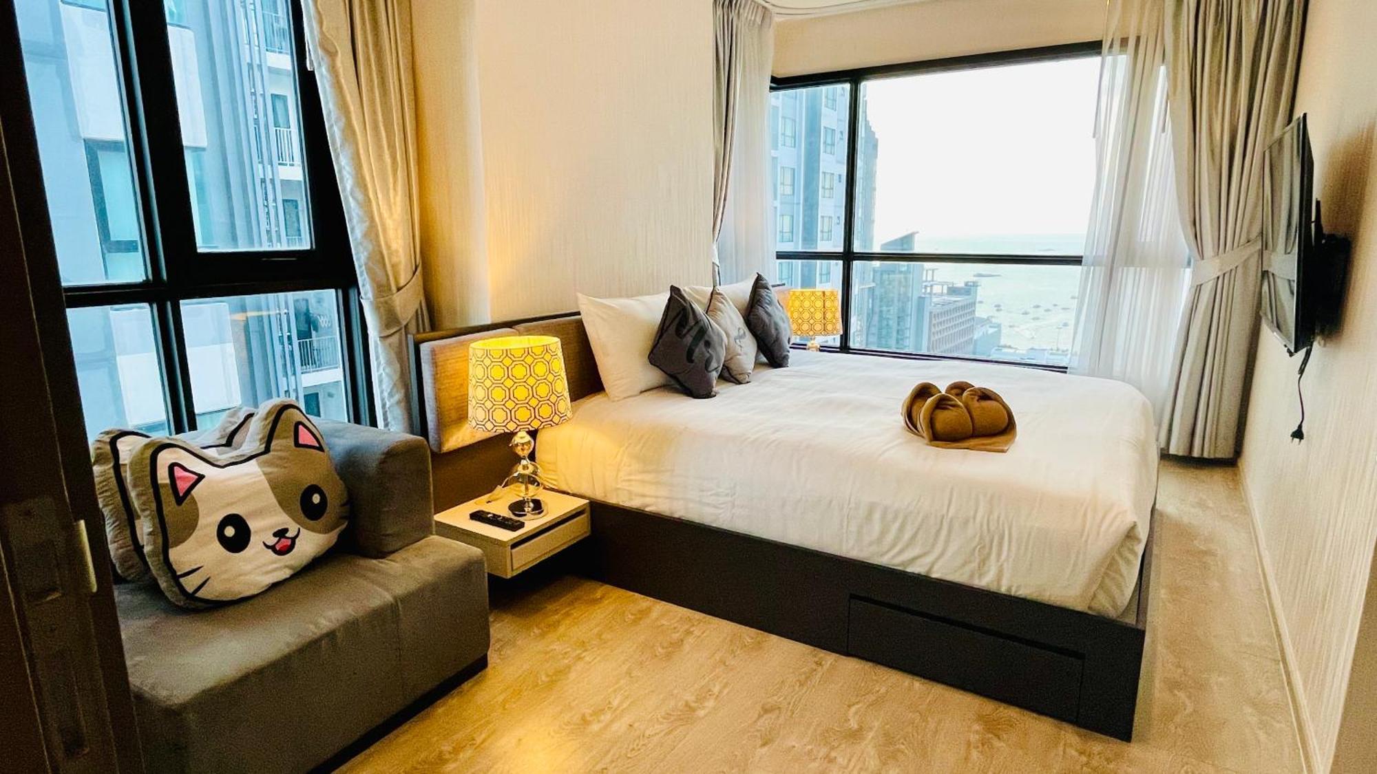 The Base Condo 2 Bed 2 Bath By Pupu Pattaya Exteriér fotografie