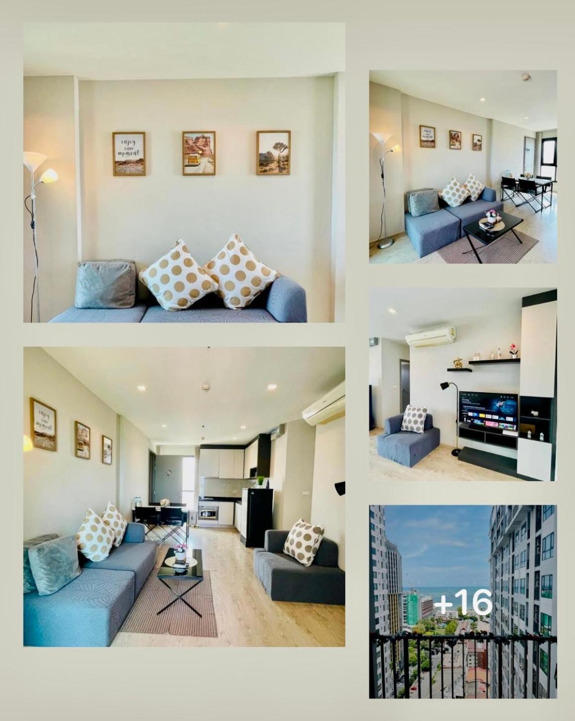 The Base Condo 2 Bed 2 Bath By Pupu Pattaya Exteriér fotografie